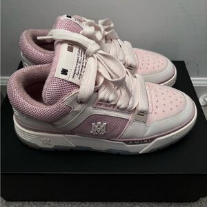 Amiri’s Ma-1’s Size 44 Pink And White .